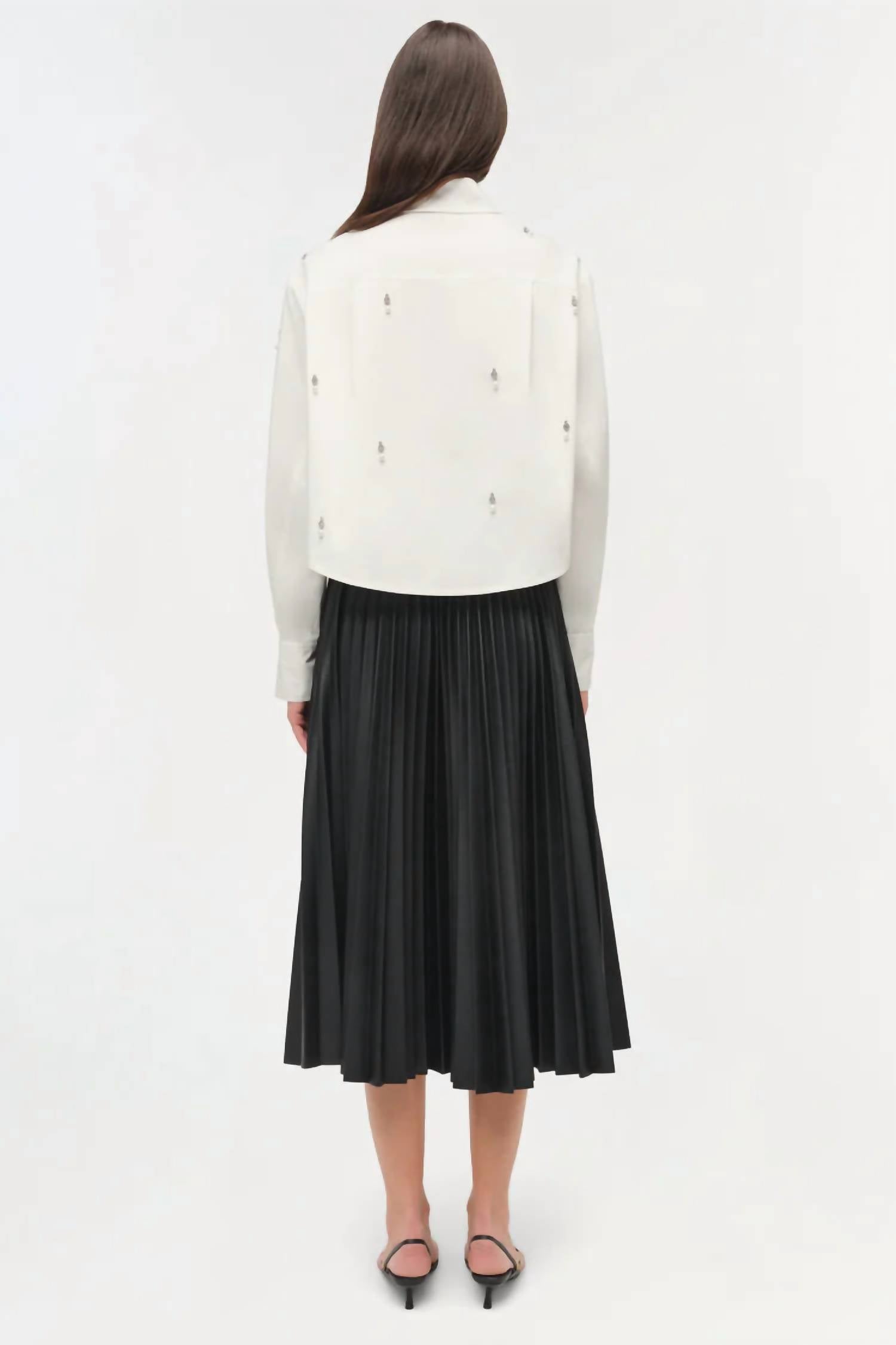 Jonathan Simkhai - Renata Embellished Cotton Shirt