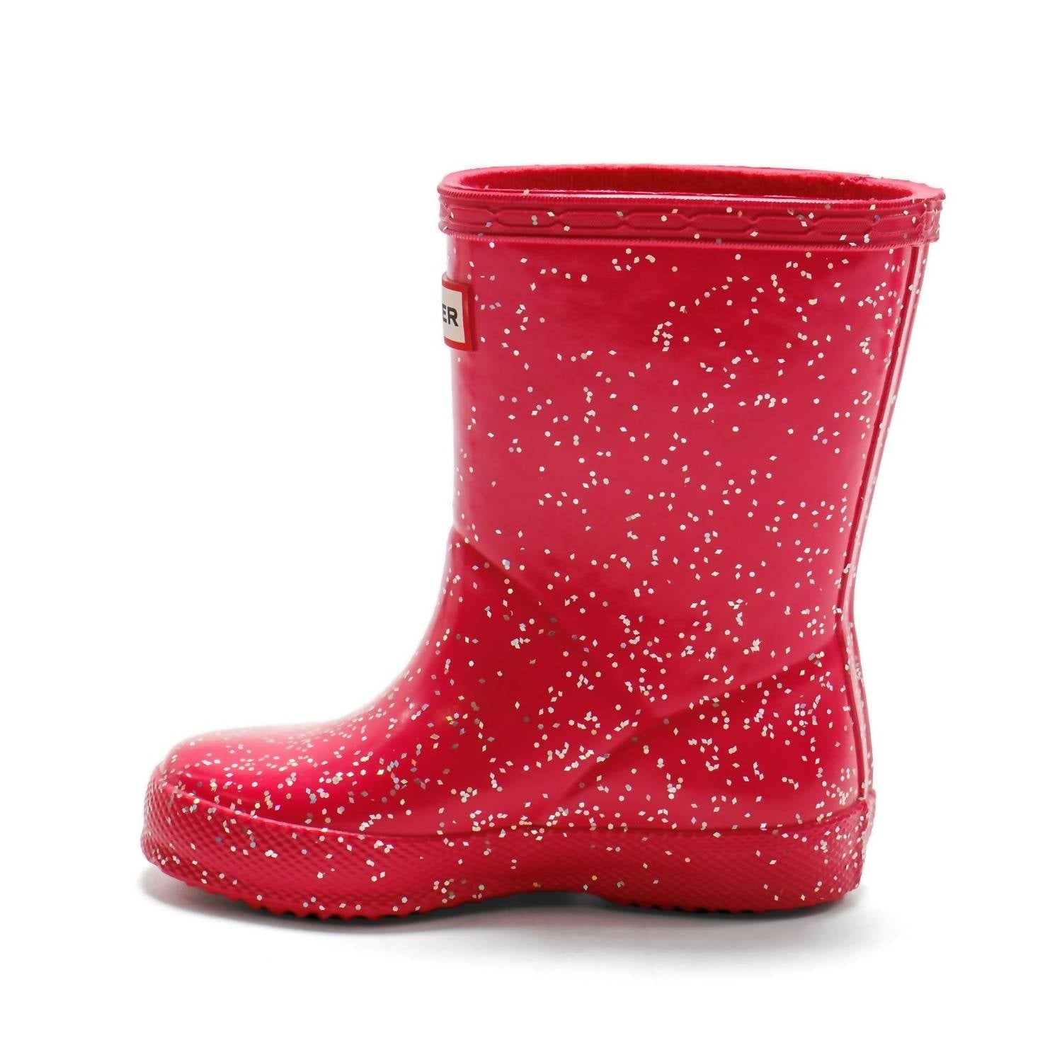 HUNTER Kids First Giant Glitter Rain Boots in thrift - kids' shoe - view 4
