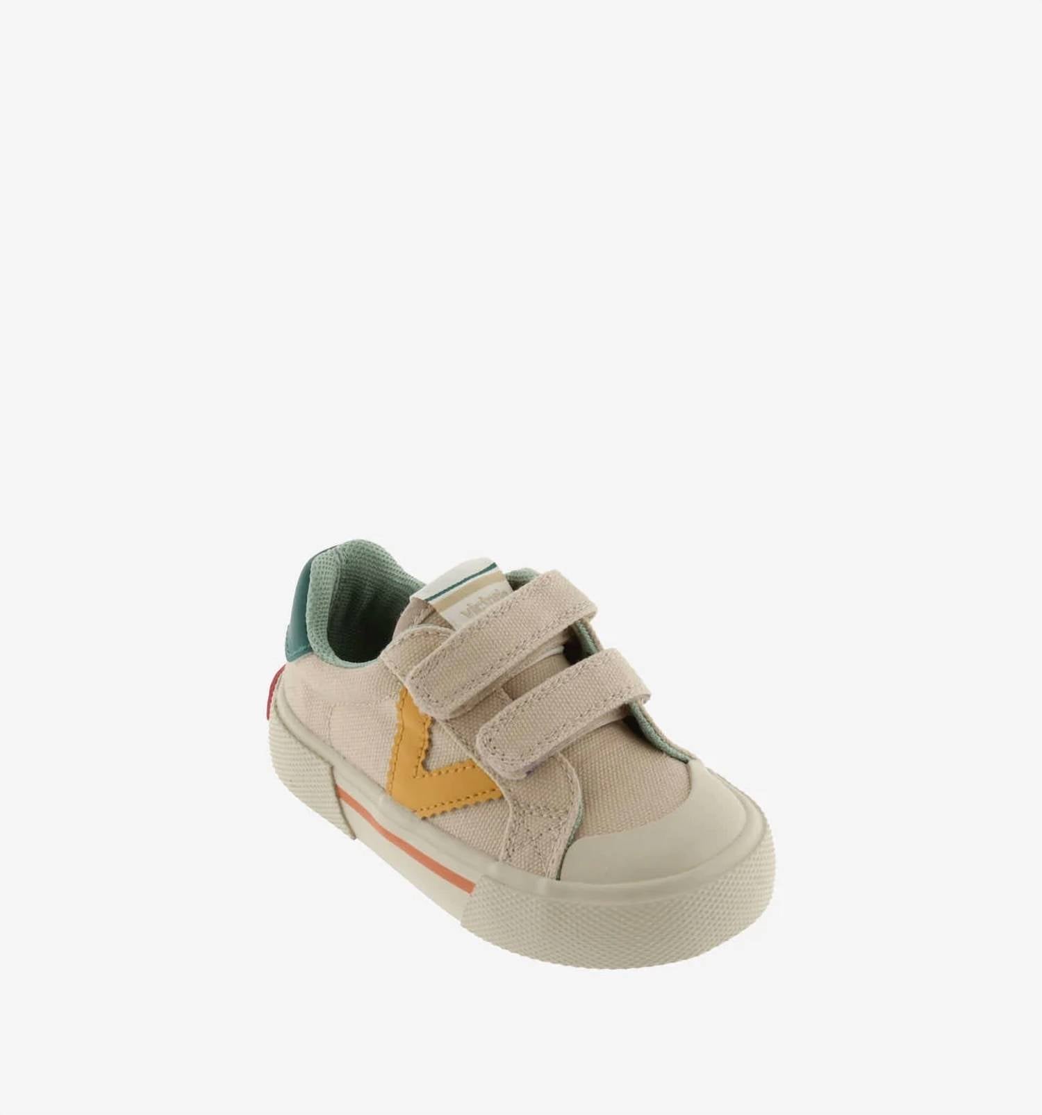 Victoria - Kid's Tribu Wide Fit Split Leather Sneaker