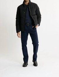 JACHS NEW YORK Sims Long Sleeve Puffer Jacket in black - men's jacket - view 4