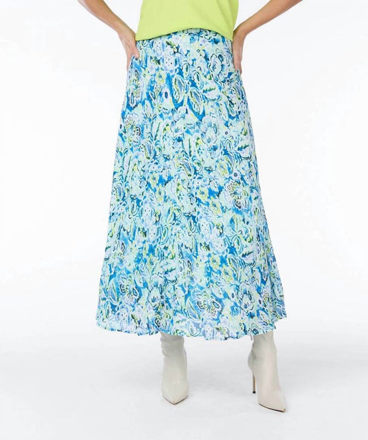 Esqualo - Maxi Print Skirt