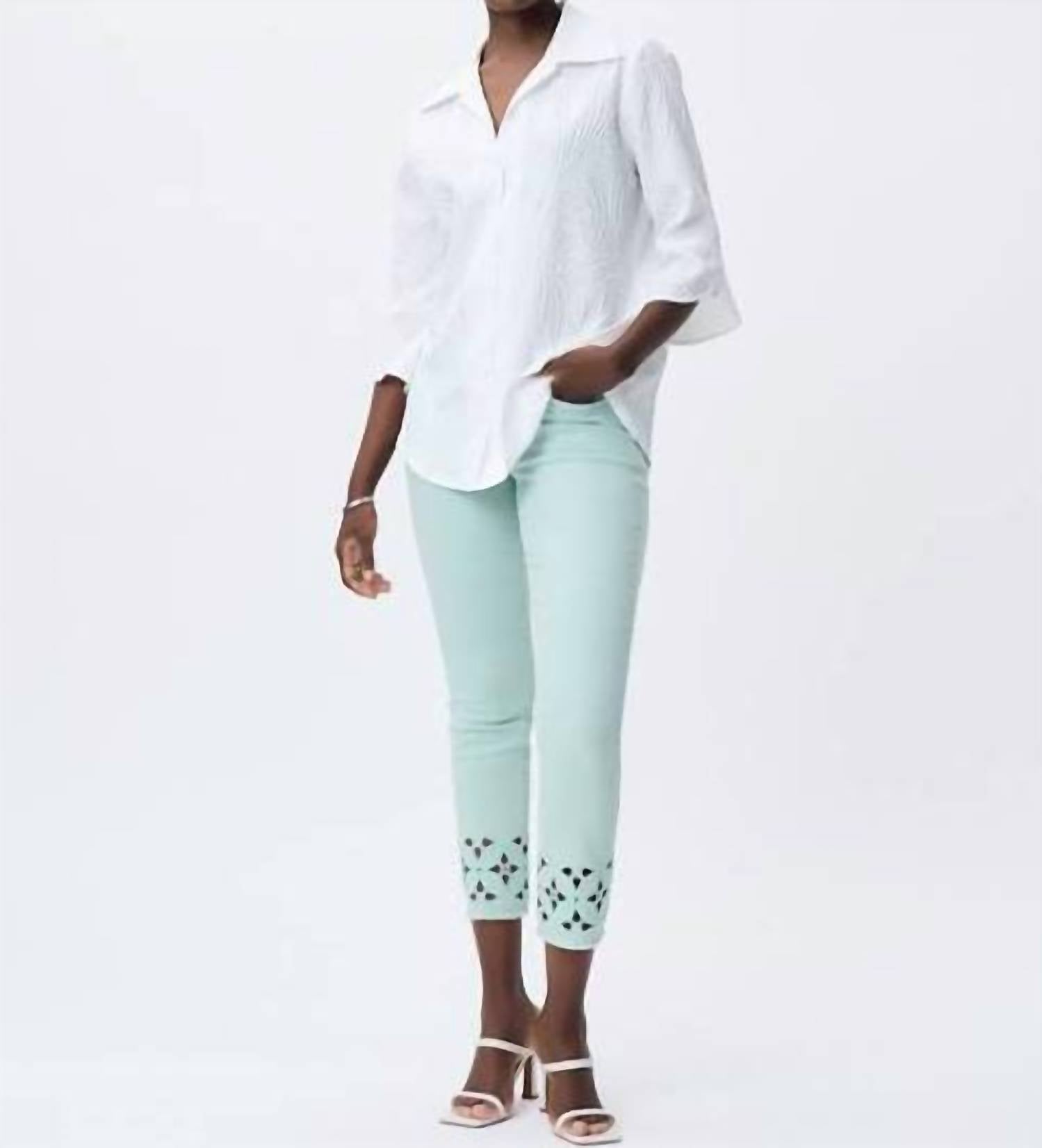 Joseph Ribkoff - Mint Pants
