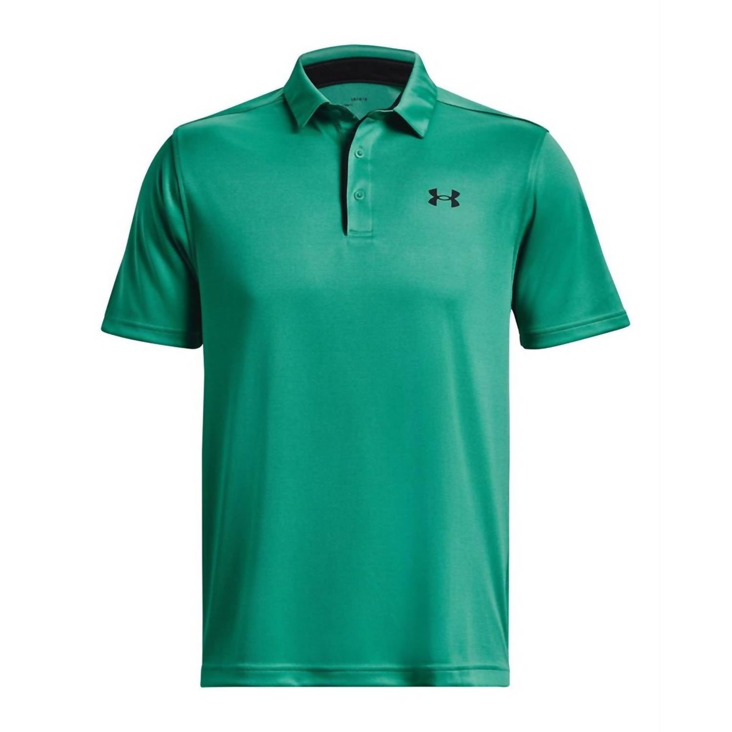 UNDER ARMOUR Men's Tech Golf Polo in birdie green - men's shirt