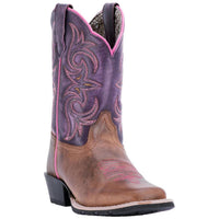 DAN POST. Girls Majesty Boots in brown purple - kids' boots