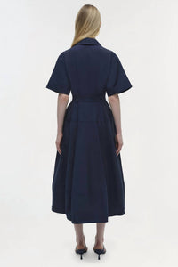 Jonathan Simkhai - Deanna Short Sleeve Belted Mini Dress