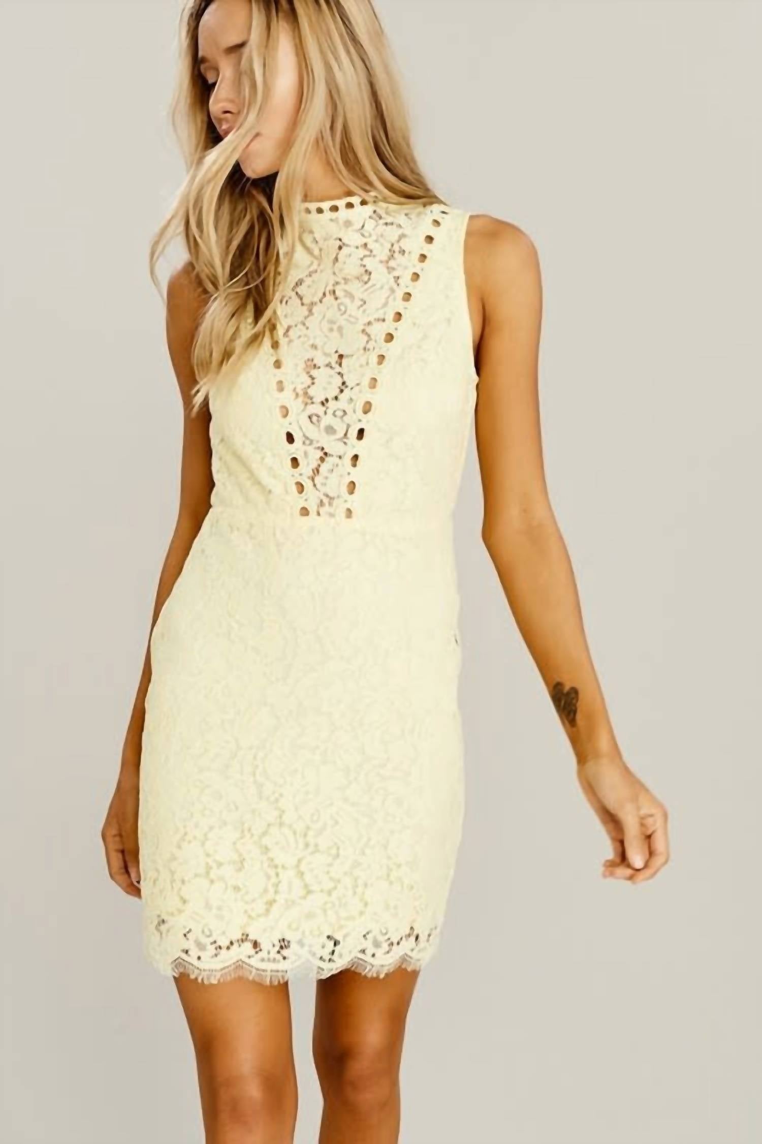 Main Strip - Lace Detail Dress
