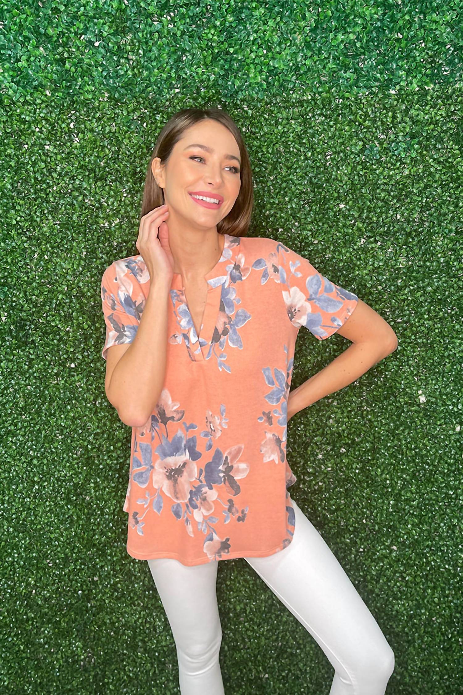 Sew In Love - Floral Gabby Top