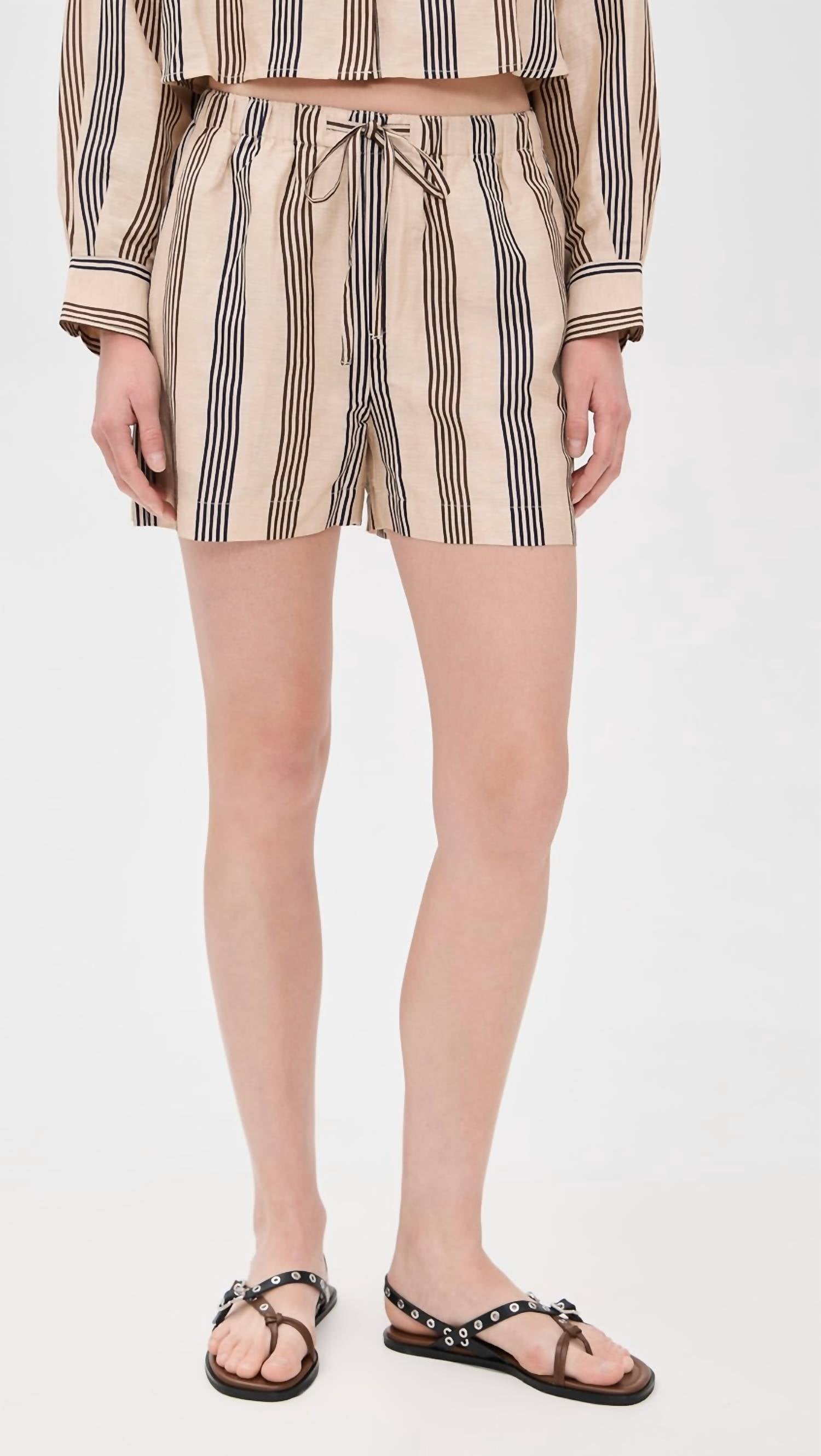 Rag & Bone - Rag & Bone Logan Linen Beach Short