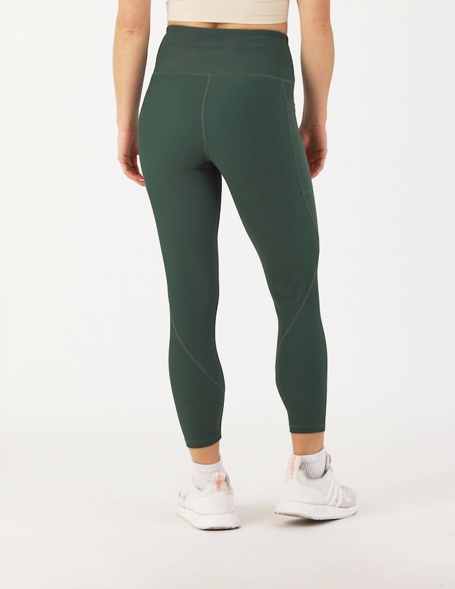 glyder Beam 7/8 Legging in forest - women's pants - alternate view