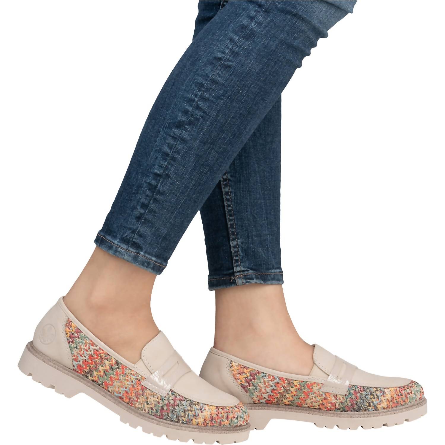 Rieker - Women's Gitta 62 Perle Slip On Loafer