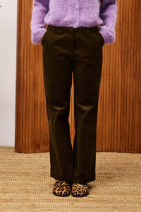 Frnch - Jonquille Velvet Cordurpy Straight Pant