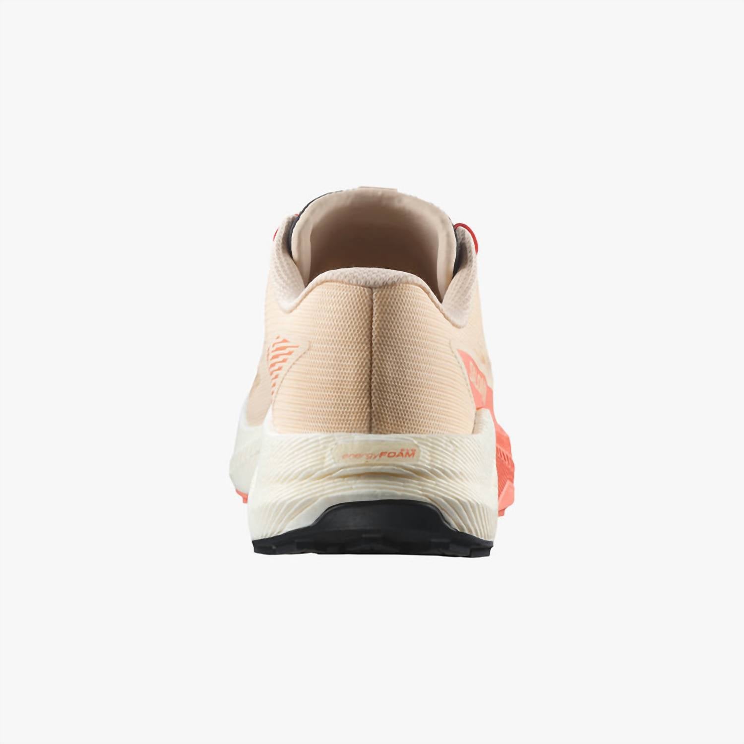 SALOMON Women's Pulsar Trail Running Shoe in tender peach vanilla ice fusion coral - women's shoe - view 4