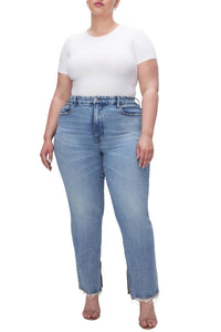 Good American - Good Boy Straight Leg Jean