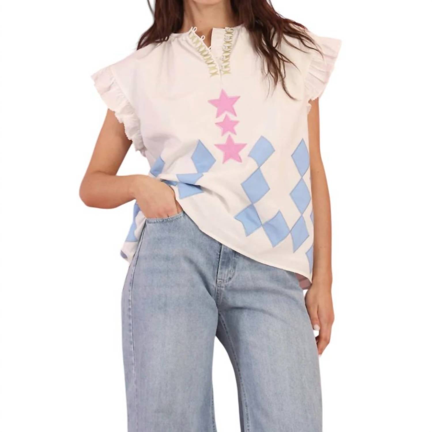 Vero Alfie - Carousel Blouse