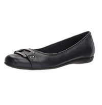 Trotters Women's Sizzle Ballet Flat in navy 1 - women's flats