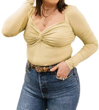 Sophie Rue - TWIST FRONT TOP
