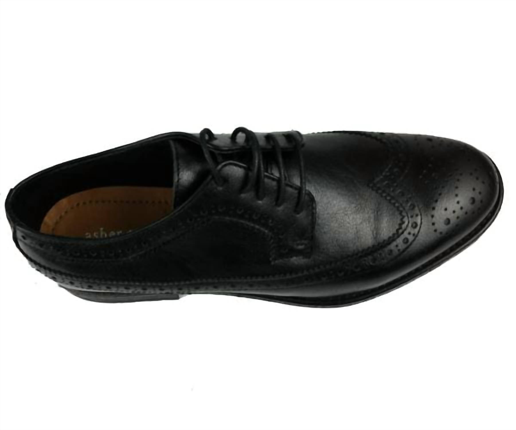 Asher Green - Men's Premium Leather Lace-up Oxford Dress Shoes