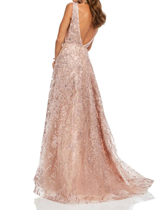 Sherri Hill - V-Neck Bodice Prom Dress