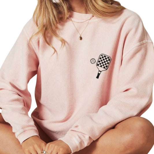 Oat Collective - Pickle Baller Corded Sweatshirt