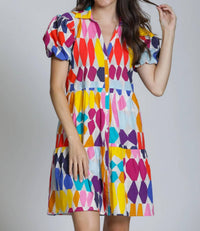 Entro - Women's Flounce Shirt Dress