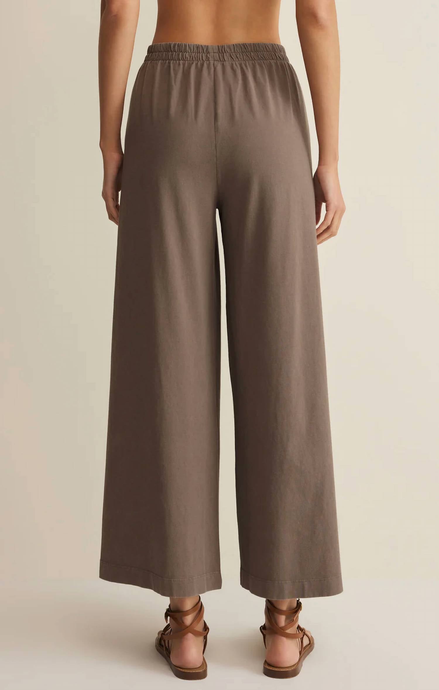 Z Supply - Scout Jersey Crop Flare Pants