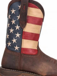 Durango Boots - Men's American Flag Safety Boots