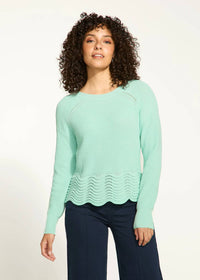 Fdj - Seallie Scalloped Hem Sweater