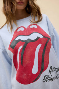 Daydreamer - Rolling Stones Big Tongue '89 Oversized Crew Sweatshirt