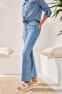 Tribal - Audrey Mid Rise Flare Jeans