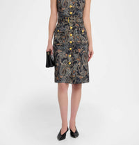 L'Agence - Idy Button Front Dress