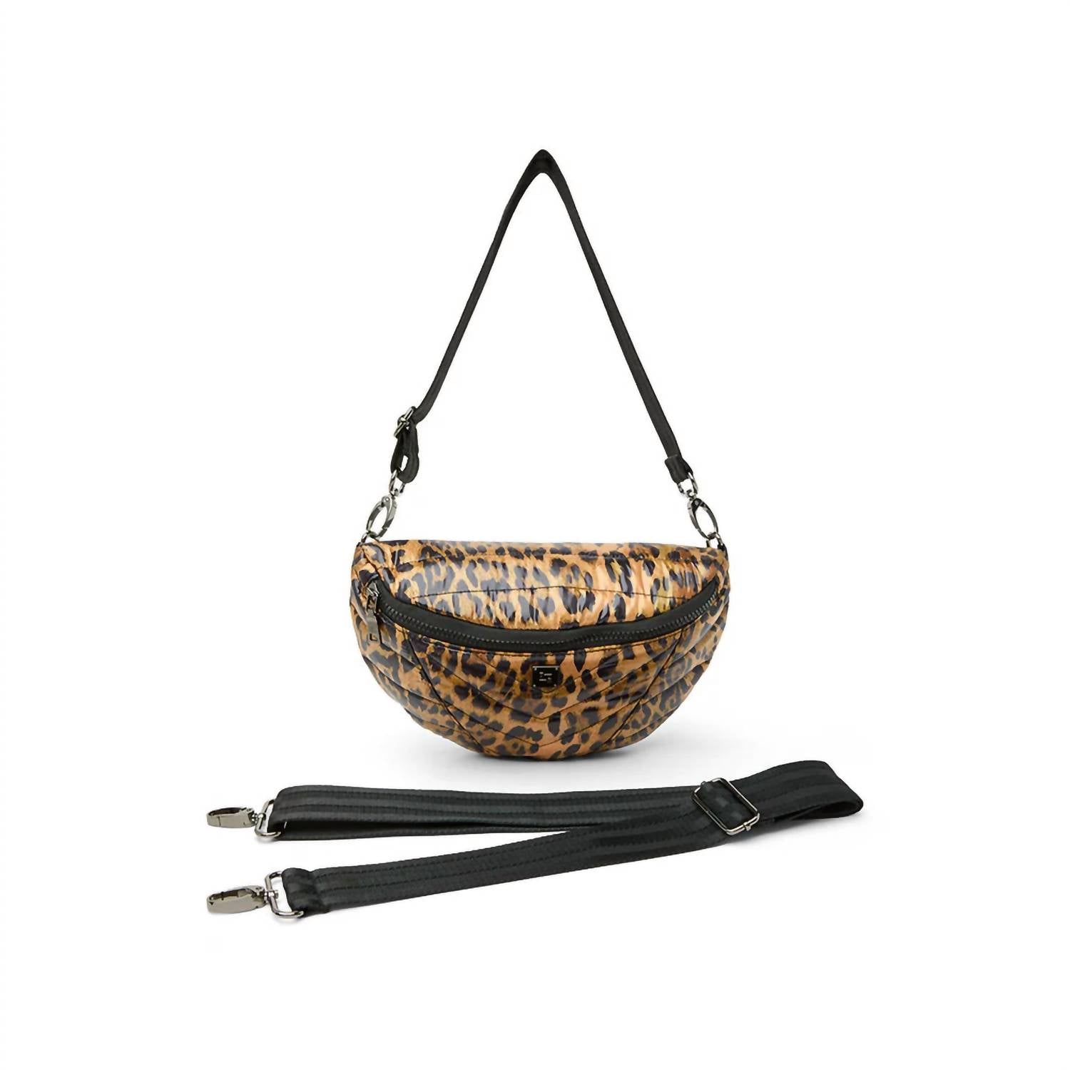 THINK ROYLN Women's Little Runaway Bag in leopard - women's bag - alternate view
