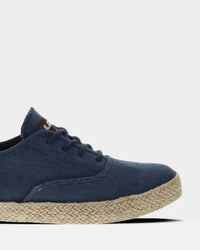 Lamo Women's Carey Lace-up Sneaker in navy - women's sneaker - detail view