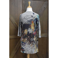 Inoah - Women's Floral Notes Tunic