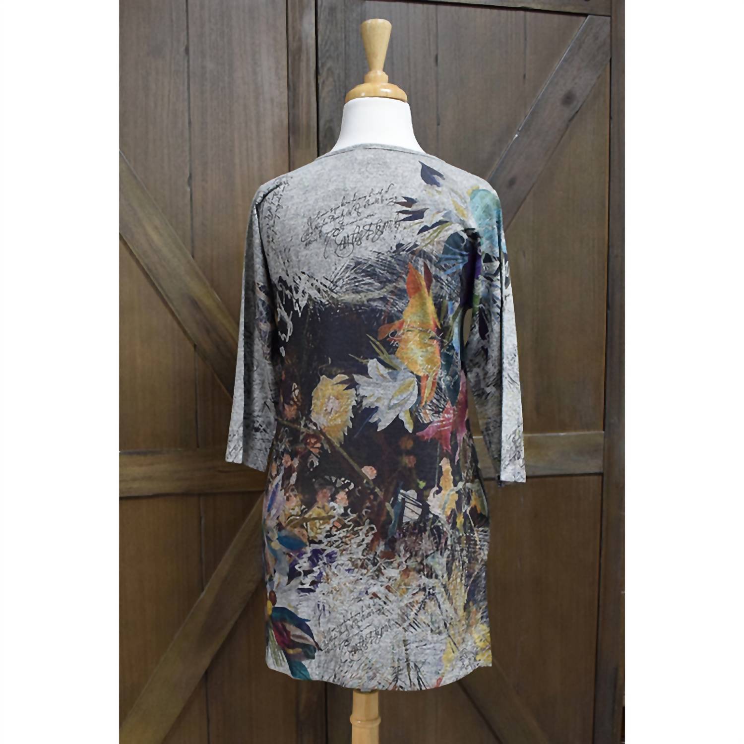 Inoah - Women's Floral Notes Tunic
