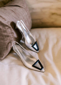 Roberto Festa - Women's Dorien Metallic Slingback Heel