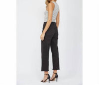 Mica Denim - Chromatic High Rise Wide Crop Jeans
