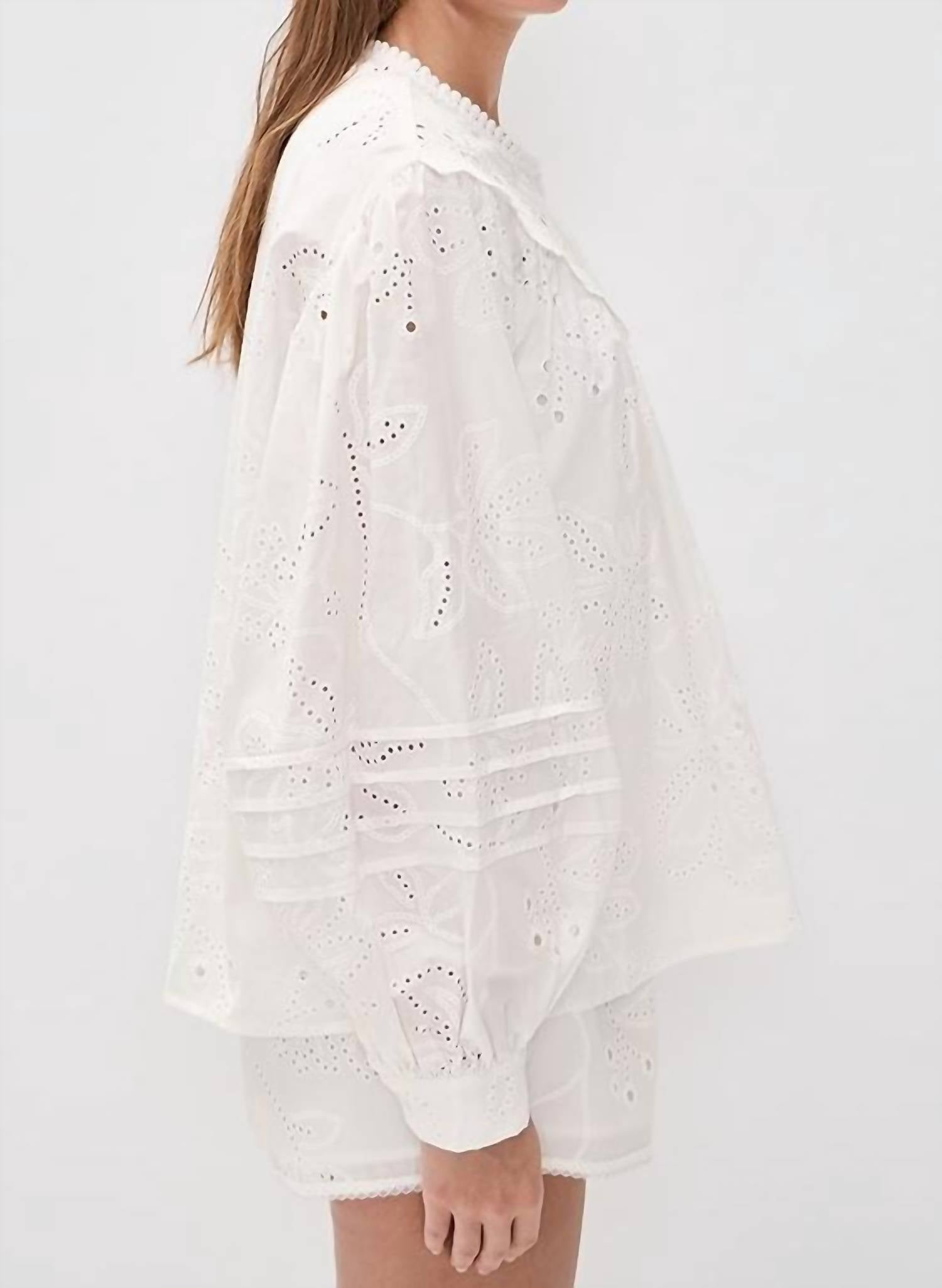 Bailey Rose - Nantucket Eyelet Blouse