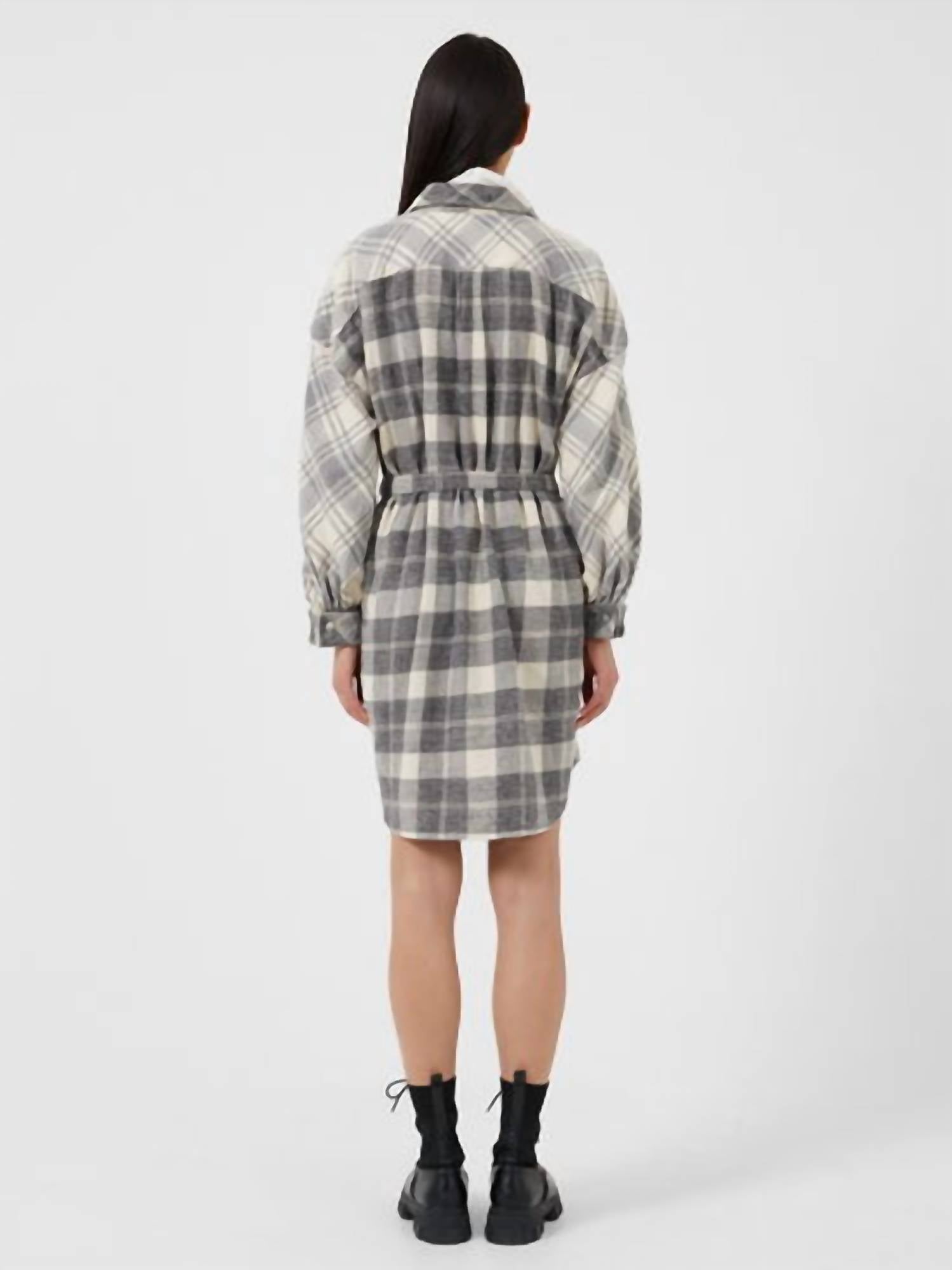 French Connection - Arla Flannel Shirt Dress