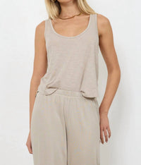 LAmade New Boyfriend Tank in oak bark - women's tank top