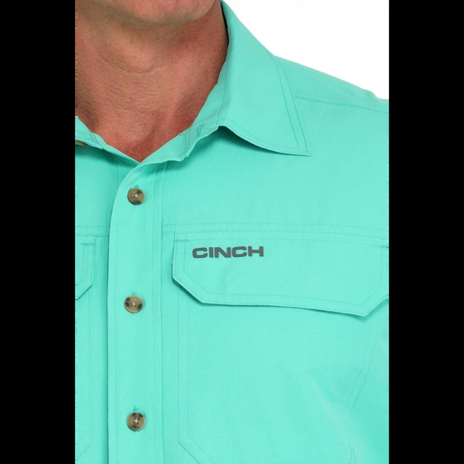Cinch - Men's Solid Arenaflex Long Sleeve Shirt