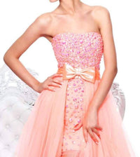 Sherri Hill - Strapless Maxi Dress