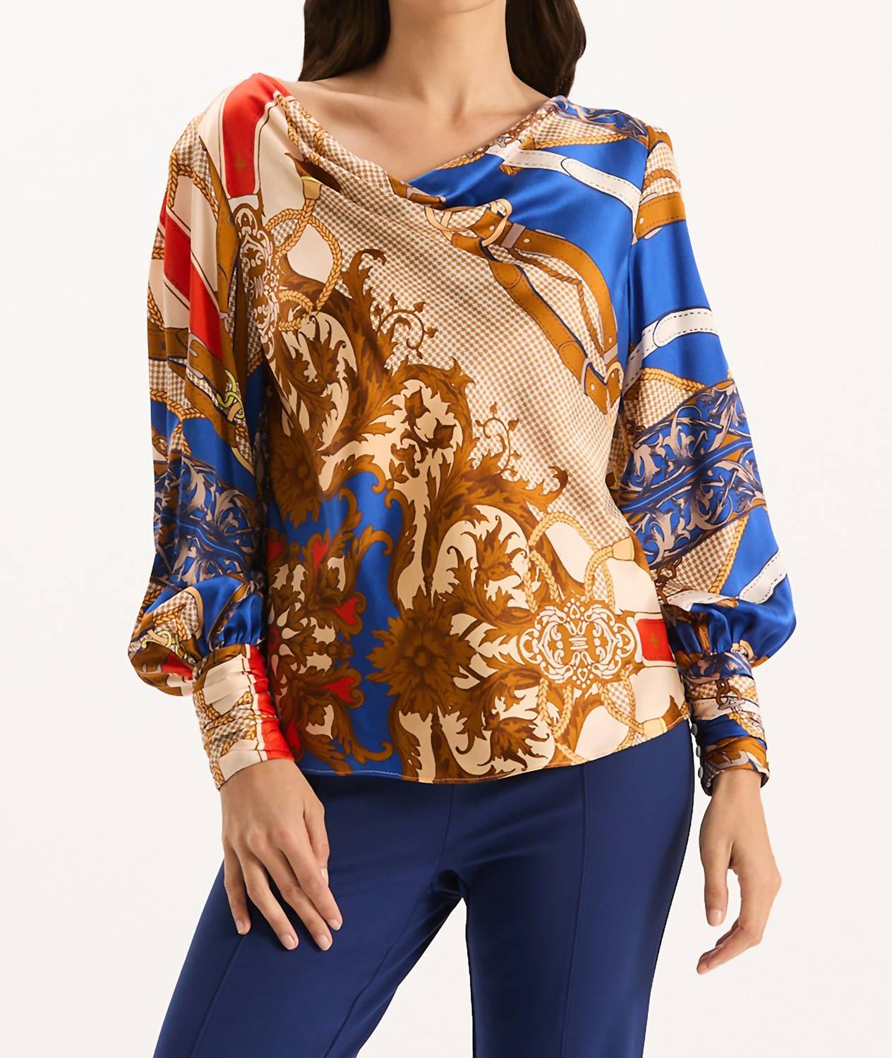 Tyler Boe - Olivia Silk Blouse