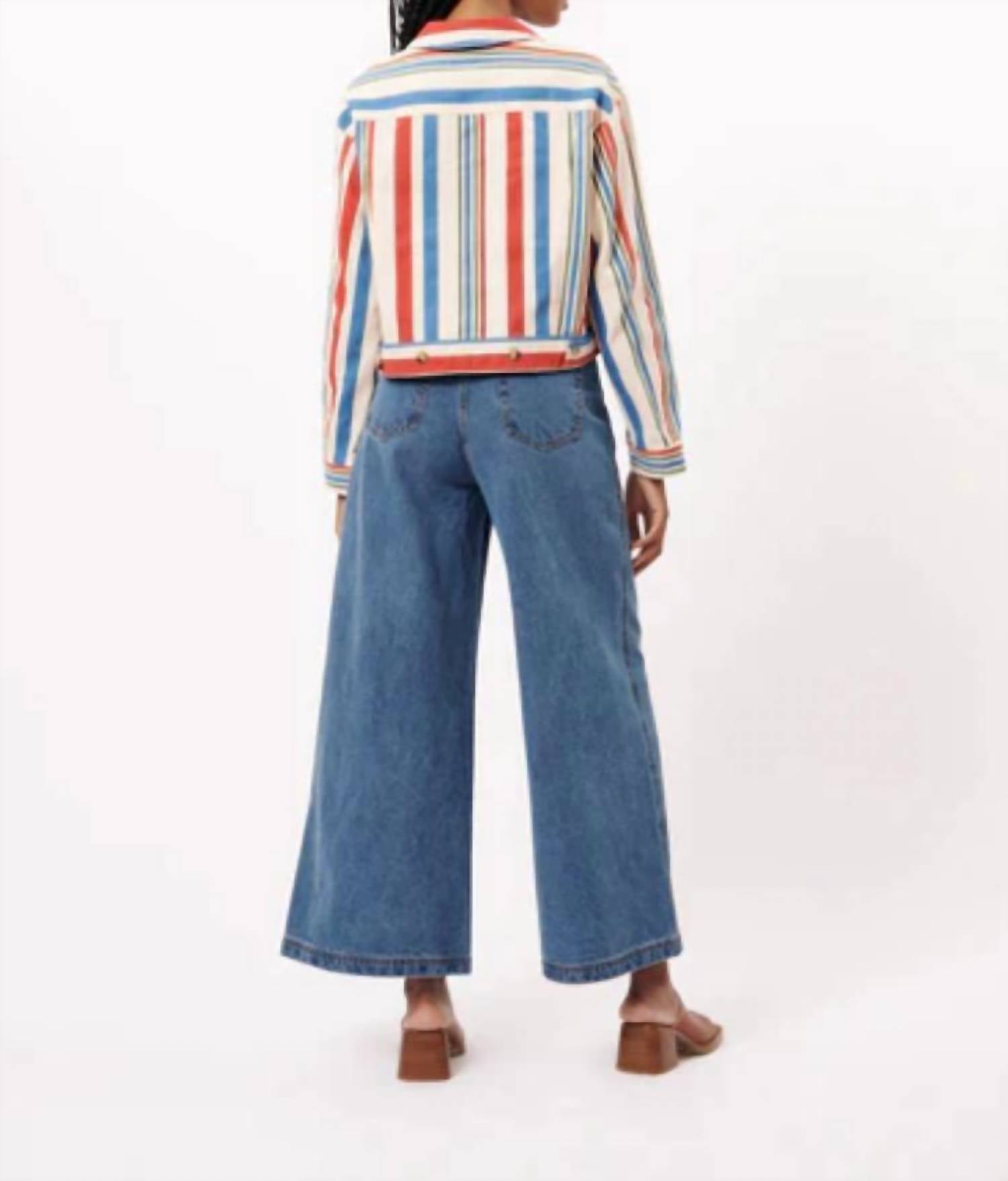 Frnch - Classic Americana Stripe Jacket