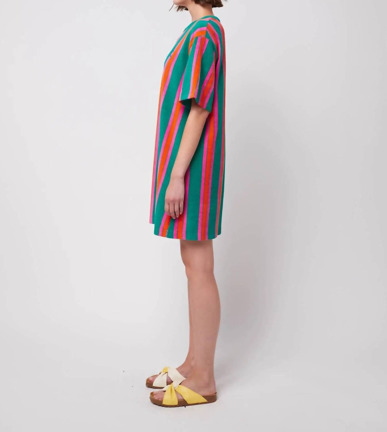 Bobo Choses - Stripe Terry Short Dress