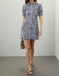 Jason Wu - Smocked Gingham Dress