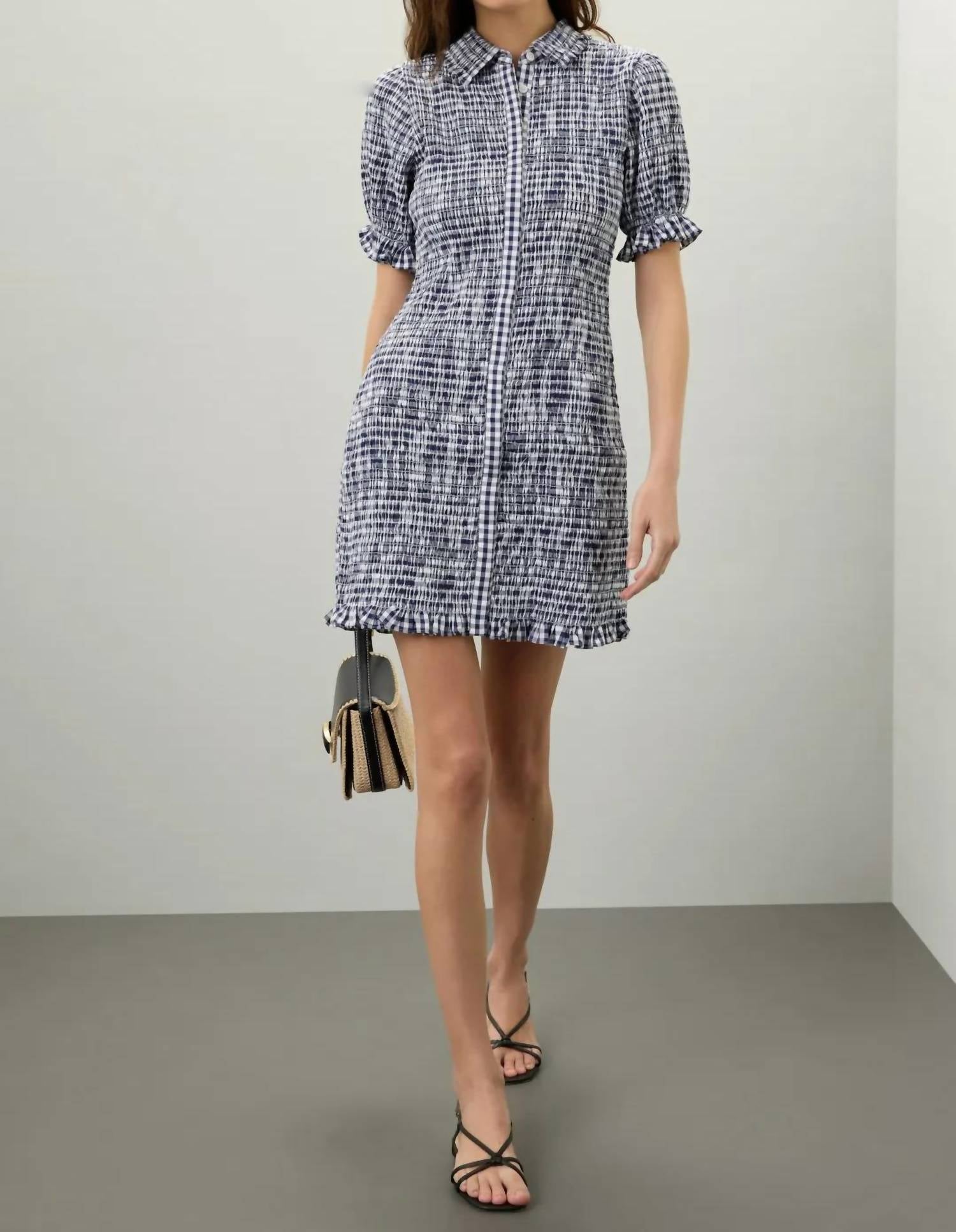 Jason Wu - Smocked Gingham Dress