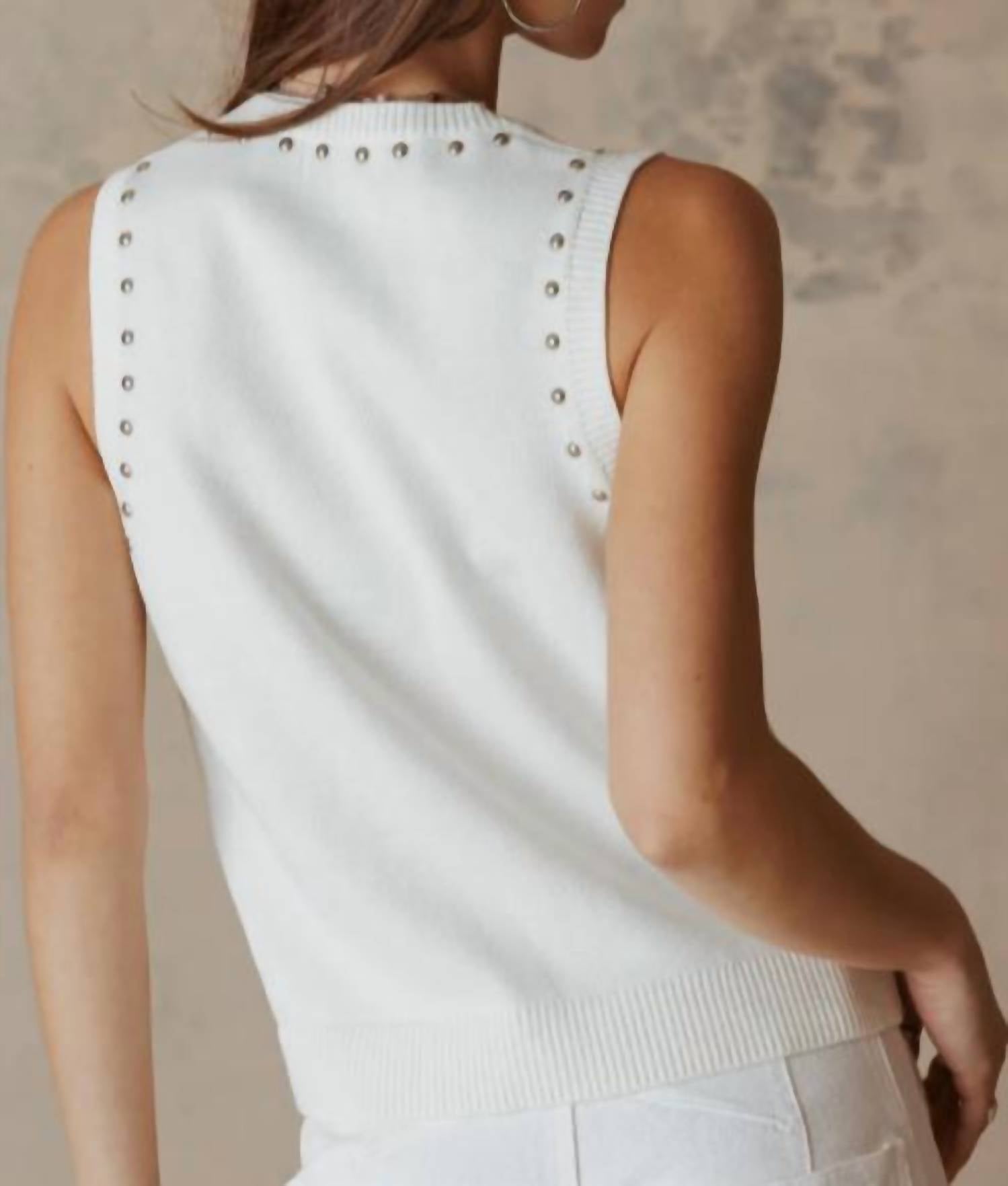27 Miles Malibu - Nancy Studded Tank