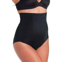 TC Fine Intimates Medium Control High-waist Brief in black - women's intimate