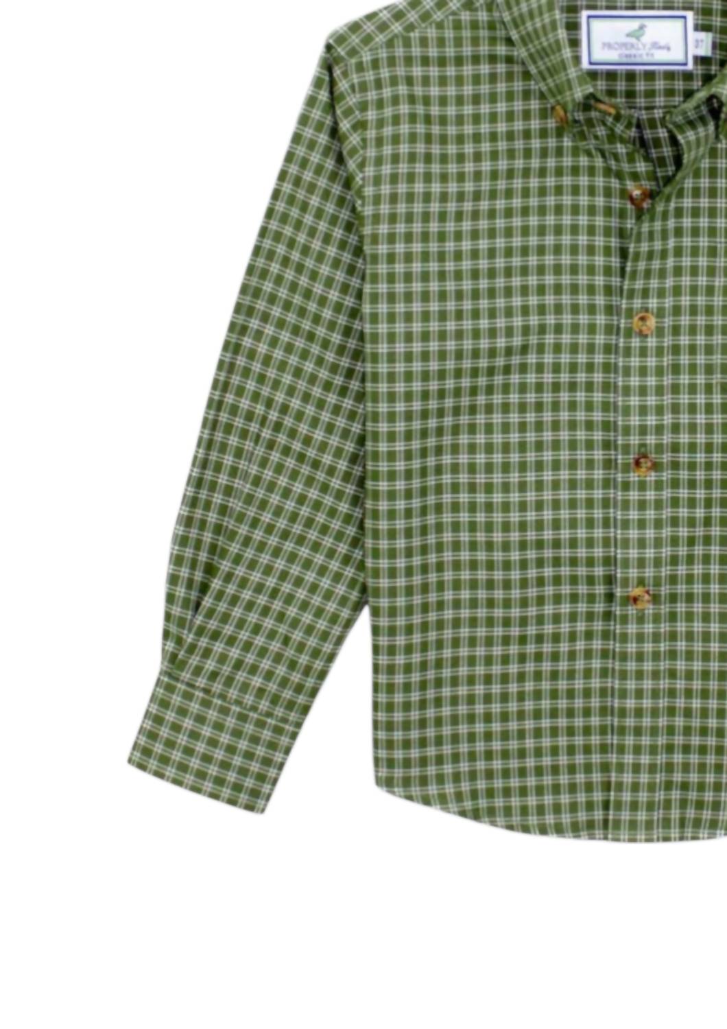 Properly Tied - Boy's Woodland Sportshirt
