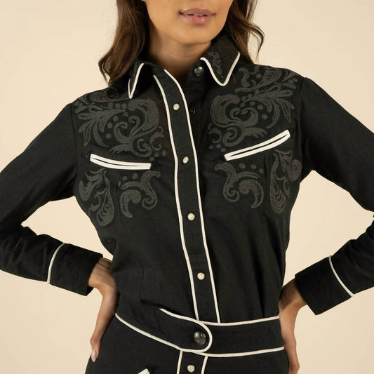 Sendero Provisions Co. - Calamity Pearl Snap Blouse